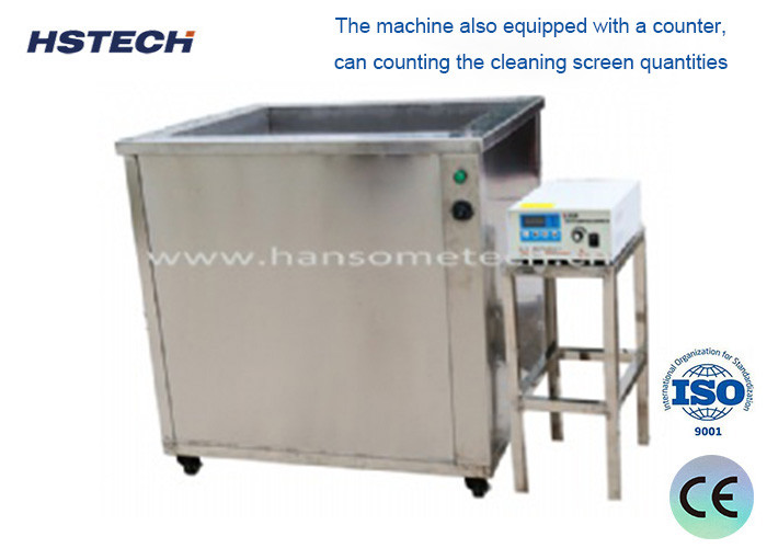 Machine de nettoyage de pochoirs en acier inoxydable SMT avec système de filtre de haute précision à 3 niveaux