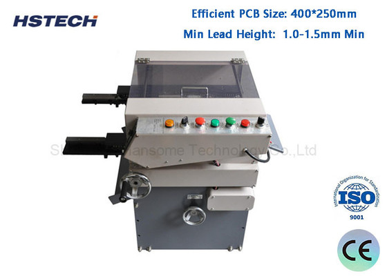 Machine de découpe de plomb de PCB de 4 chevaux SS largeur 250 mm AC220V Machine automatique de découpe de plomb de PCB