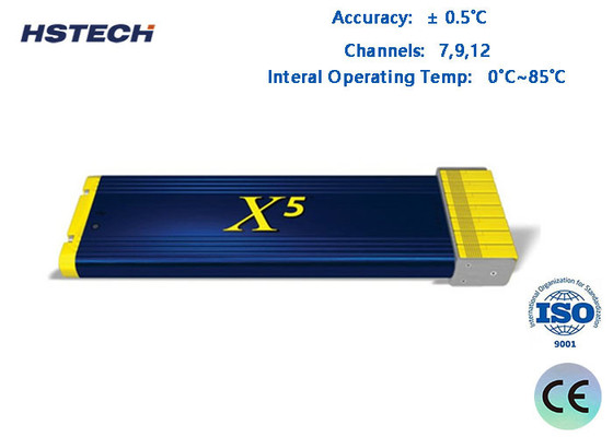Le profilé thermique KIC X5 9 canaux / 12 canaux utilise la lecture de données USB