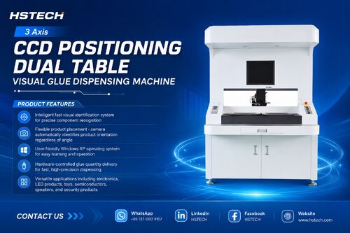 Derniers blogs de l'entreprise sur Machine de distribution de colle visuelle à double table de positionnement CCD pour la fabrication électronique de haute précision