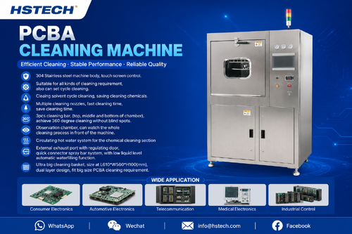 Derniers blogs de l'entreprise sur HS-810 Integrated Offline PCBA Cleaning Machine Launched: High-efficiency & Cost-saving Solution for SMT Production
