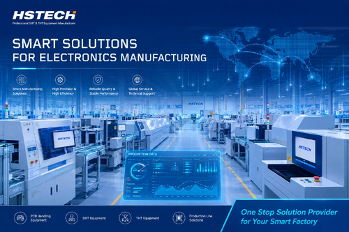 Derniers blogs de l'entreprise sur Smart Factories, Reshoring, and AI Inspection: 5 Trends Reshaping SMT/THT Production in 2026