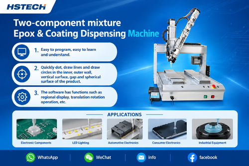Derniers blogs de l'entreprise sur New Table‑Top Two‑Component AB Glue Dispensing Machine Released for Precision Industrial Adhesive Applications