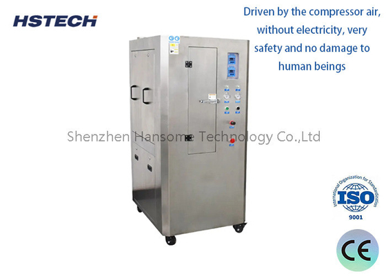 Un bon prix. Machine de nettoyage de pochoirs SMT de 60L avec système de filtre à 3 niveaux et pression de 0 à 7 kg en ligne