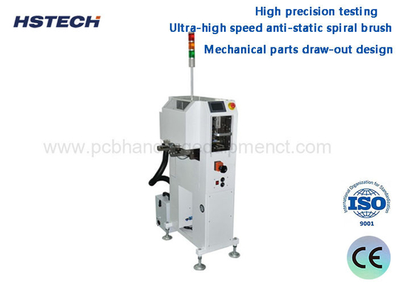 Un bon prix. 9m/min 300A MITSUBISHI PLC Nettoyeur de surface de PCB avec collecteur de poussière en ligne