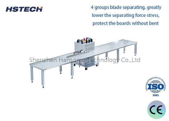 Un bon prix. Équipement de dépannage de PCB à haute vitesse du groupe 4 pour une séparation lisse et sans déformation en ligne