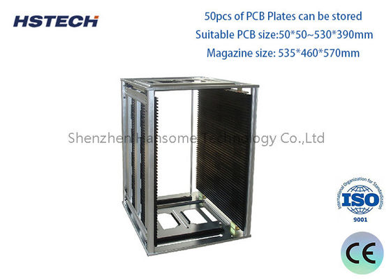 Un bon prix. Plateau de chargement de PCB, 50 pièces, 105-109Ω anti-statique, largeur réglable en ligne