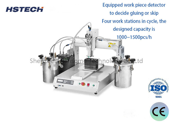 Un bon prix. Dispensateur de colle à ampoules LED industriel, détecteur de pièces de travail, 50 mm Z-axe de déplacement, 200 W de puissance,0.4 à 0,6 MPa d'air en ligne