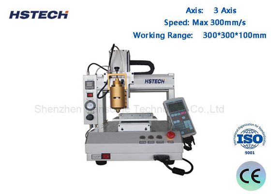Un bon prix. Maximum de 300 mm/s Machine automatique de distribution de colle pour bureau de type 3 à axe en ligne