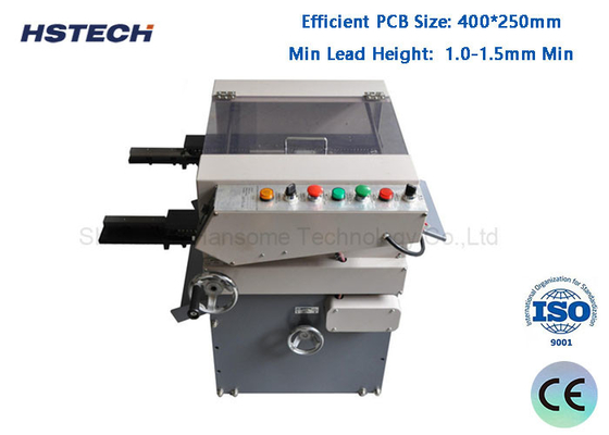 Un bon prix. Machine de découpe de plomb de PCB de 4 chevaux SS largeur 250 mm AC220V Machine automatique de découpe de plomb de PCB en ligne