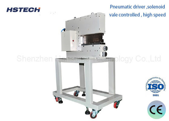 Un bon prix. Séparateur de PCB pneumatique à lame de guillotine, hauteur maximale de 40 mm, contrainte de coupe < 500 en ligne