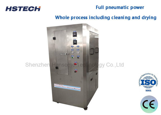 Un bon prix. Filtre à 3 niveaux SMT Mesh en acier / Cooper Machine de nettoyage de pochoirs à écran HS-600 en ligne