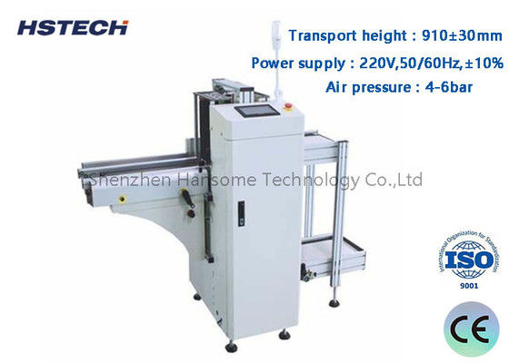 Un bon prix. Module de conception avec bouton de commande fermé SMEMA Signal PCB Loader Hanling Machine HS-LD330 en ligne