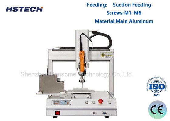 Un bon prix. Opération de bureau Robot de serrage à vis d'aspiration d'alimentation 3 axes Matériau en aluminium HS-SL551S en ligne