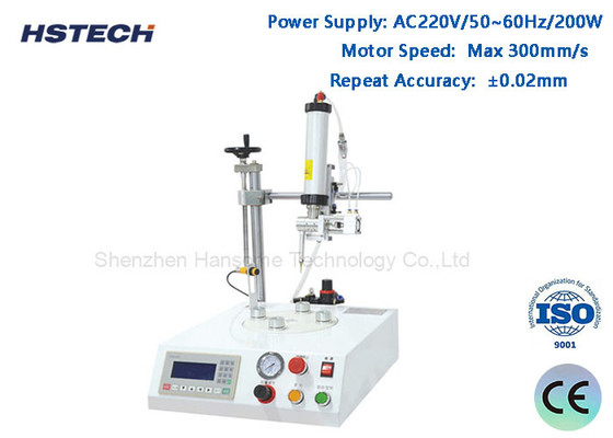 Un bon prix. 4 postes de travail rotatifs Écran de texte Dispensateur automatique de colle à ampoules LED HS-BD4 en ligne