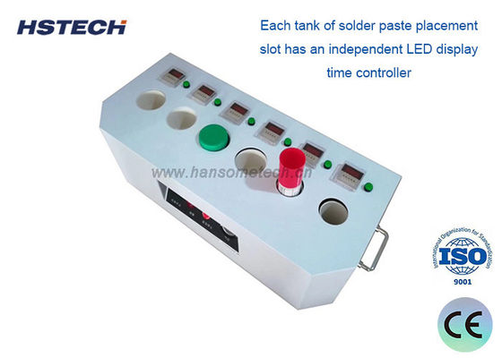 Un bon prix. Machine de réchauffement de pâte de soudure avec régulateur de temps d'affichage LED et fonction FIFO en ligne