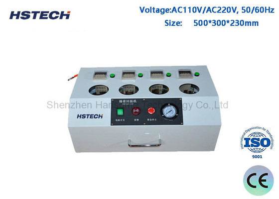 Un bon prix. Automatisé 4 réservoirs machine de soudure de pâte PLC contrôle de réchauffement du temps de vérification automatique machine de soudure de pâte de réchauffement en ligne