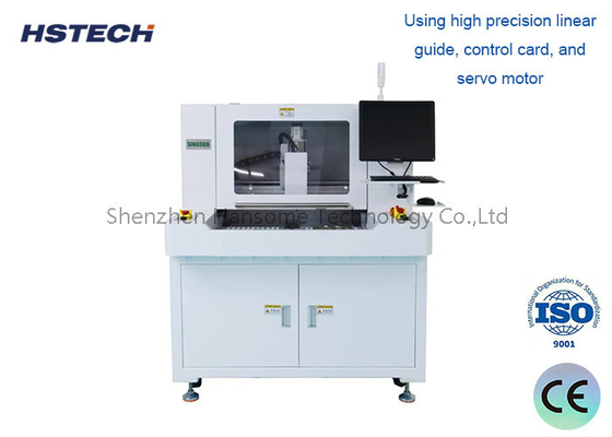 Un bon prix. Machine de routeur PCBA hors ligne avec plateforme double X/Y 1000mm/S en ligne