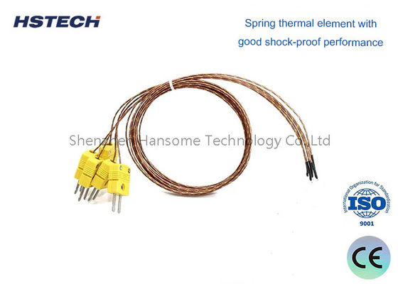 Un bon prix. NiCrSi-NiSi WRM N thermocouple avec connecteur TD plugs SR type plastique céramique pour l'industrie en ligne