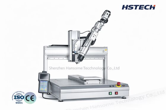 Un bon prix. Distributeur automatique de colle de bureau de haute précision avec système de vision et vitesse de 300 mm/s pour la fabrication d'électronique en ligne
