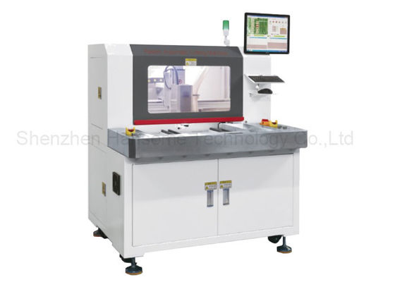 Un bon prix. Machine de séparation de PCB de 2000 W 4 Aixs Offline à double plateforme en ligne