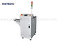 Signal matériel en aluminium 530*460mm de SMEMA équipement de déchargeur de carte PCB de 90 degrés