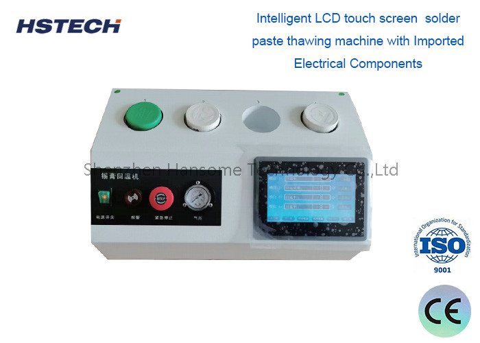 Machine de décongélation de pâte à souder à écran tactile LCD intelligente avec composants électriques importés