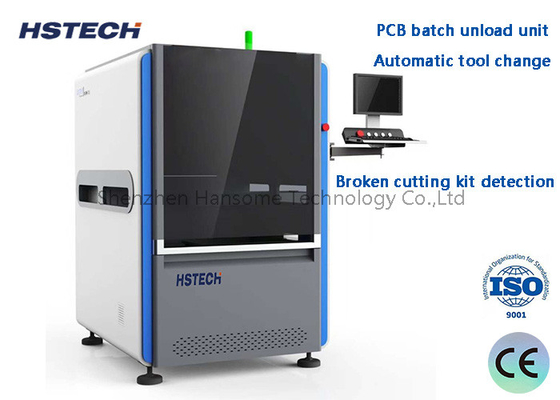 Un bon prix. Écran tactile à haute vitesse en ligne automatique de routeur de PCB en ligne