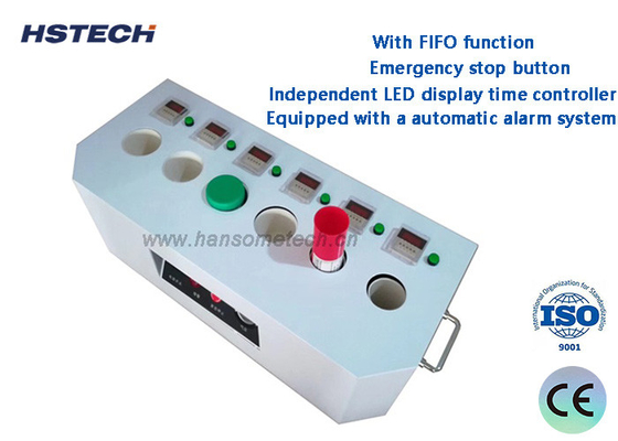 Un bon prix. Une nouvelle machine de décongélation de pâte de soudure de 6 réservoirs avec régulateur de temps à LED et fonction FIFO en ligne
