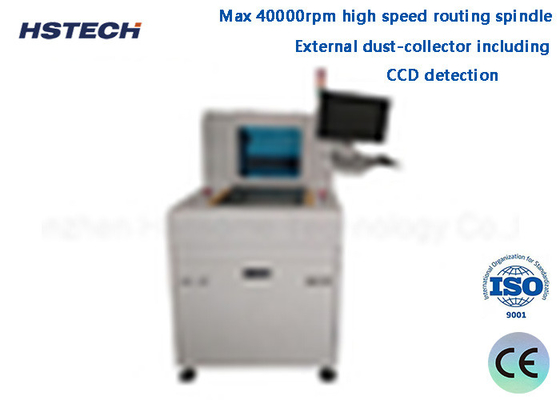 Un bon prix. Détection CCD Opération des fenêtres, localisation manuelle ou importation de fichiers Machine de routeur PCBA à plateforme unique en ligne