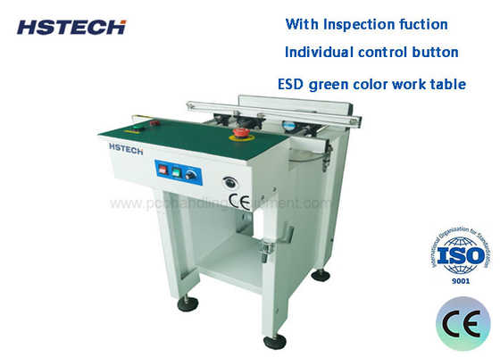 Un bon prix. CE Liste 330mm 390mm largeur PCB 600mm longueur ESD ceinture convoyeur de manutention PCB en ligne