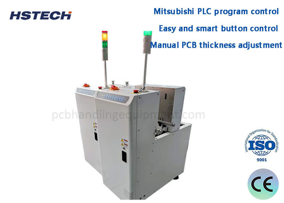 Un bon prix. Réglage manuel de l'épaisseur du PCB SMEMA Mitsubishi PLC chargeur de carte de PCB en ligne