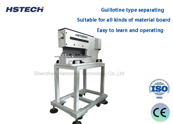 Un bon prix. Équipement de dépannage de PCB à haute puissance Machine de dépannage de PCB pneumatique de type couteau linéaire en ligne