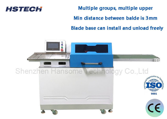 Un bon prix. Machine de séparation de circuits imprimés à bande dure LED à ligne de coupe V Machine de séparation de circuits imprimés à lame multiple automatique Machine de séparation de circuits imprimés outil en acier à grande vitesse en ligne
