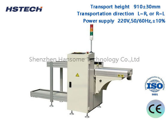 3 chargeurs 330 mm largeur bouton LED/ contrôle de l'écran tactile PCB Link Unloader