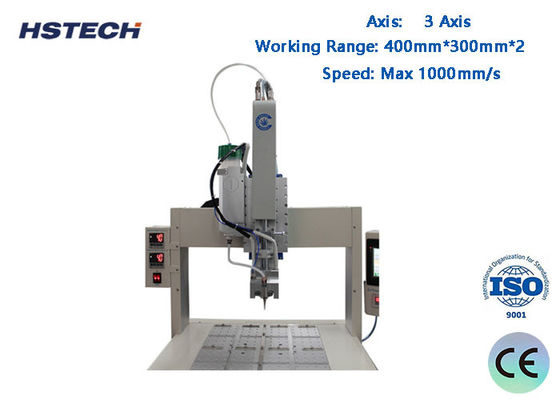 Un bon prix. Corps de machine en acier inoxydable PC contrôle 3 axes distributeur de colle visuel avec 1000mm/s Vitesse et 0,02mm de précision de répétition en ligne