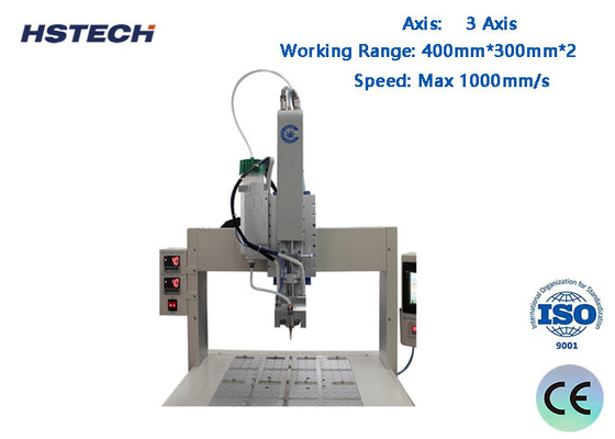 Un bon prix. Corps de machine en acier inoxydable PC contrôle 3 axes machine de distribution visuelle en ligne