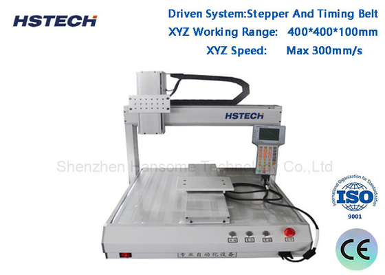 Un bon prix. Machine de distribution de colle à écran tactile à 4 axes avec dispositif de distribution de 1 à 4 têtes en ligne
