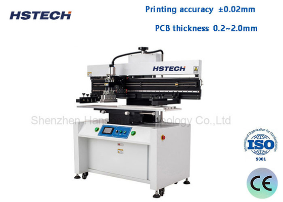 Un bon prix. SMT PCB fabrication machine à imprimer à la pâte de soudage à la poche semi-automatique machine à imprimer à la pâte de soudage pour LED en ligne
