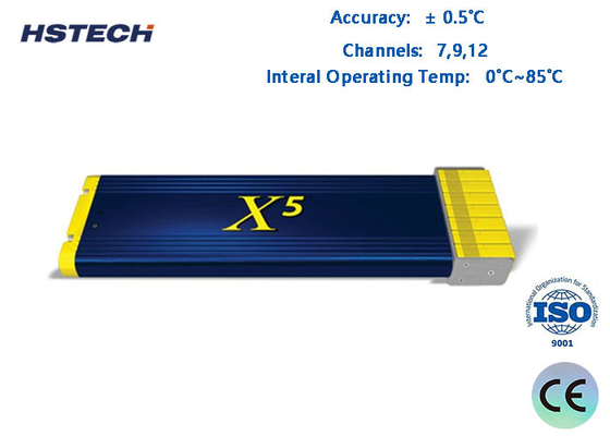 Un bon prix. Le profilé thermique KIC X5 9 canaux / 12 canaux utilise la lecture de données USB en ligne