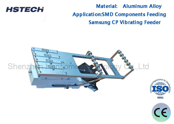 Un bon prix. Samsung CP fournisseur d'alimentation vibrante 4 tubes 100 mm pour l'alimentation des composants SMD en ligne