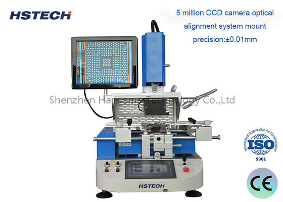 Un bon prix. Station de reprise BGA de haute précision avec système d'alignement optique couleur CCD et précision de montage de ±0,01 mm pour la réparation des puces BGA de téléphones portables en ligne