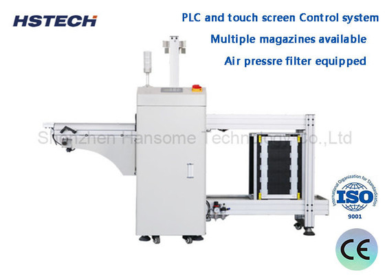 Un bon prix. Système de commande PLC et écran tactile Structure de conception durable Déchargeur de PCB automatisé Magasins multiples disponibles en ligne