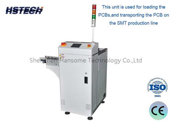 Un bon prix. Compact SMEMA Signal Max 530*460mm Machine de déchargement de PCB à 90 degrés en ligne