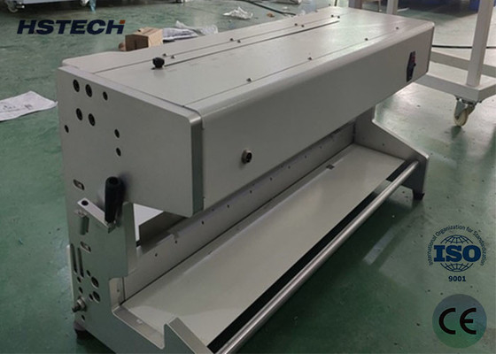 Un bon prix. Machine de séparation de PCB à lame mobile Machine de séparation de PCB à lame mobile 600 mm Distance de déplacement avec rideau léger HS-206 en ligne