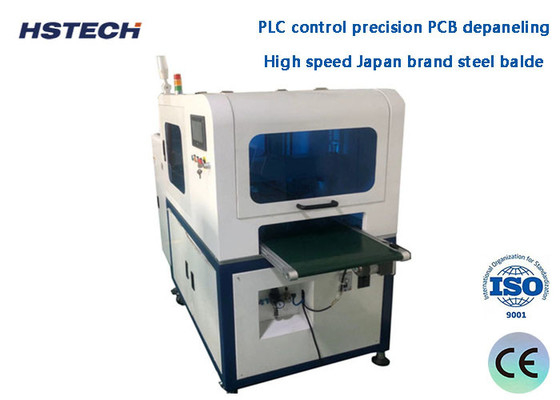 Un bon prix. Machine de séparation de PCB à grande vitesse Type de lame mobile automatique Connectez séparateur automatique complet en V-Cut HS-F350 en ligne