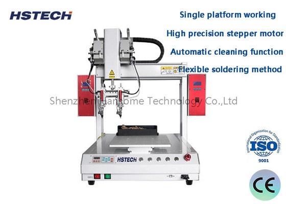 Un bon prix. Max 300mm/s 3 axes fonctionnant machine de soudage automatique pour la soudure de cartes de circuits en ligne