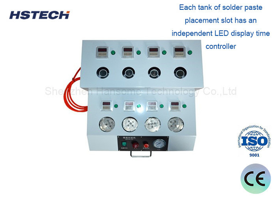 Un bon prix. Machine de soudure de pâte à écran LED avec régulateur de temps et fonction FIFO en ligne
