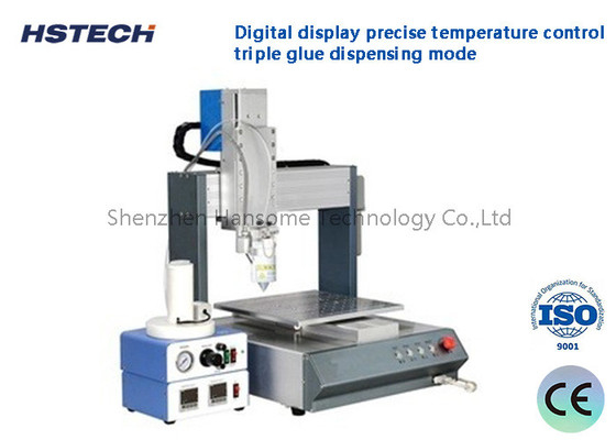 Un bon prix. X/Y/Z Autonomie de travail 300/300/100 mm Machine de distribution de colle pour un travail de haute précision en ligne