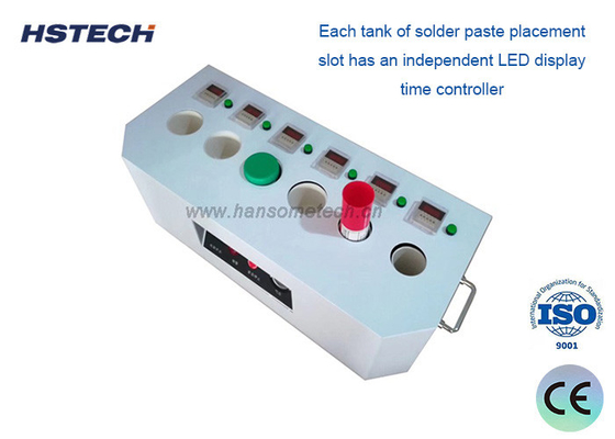 Un bon prix. Machine de réchauffement de pâte de soudure avec régulateur de temps d'affichage LED et fonction FIFO en ligne